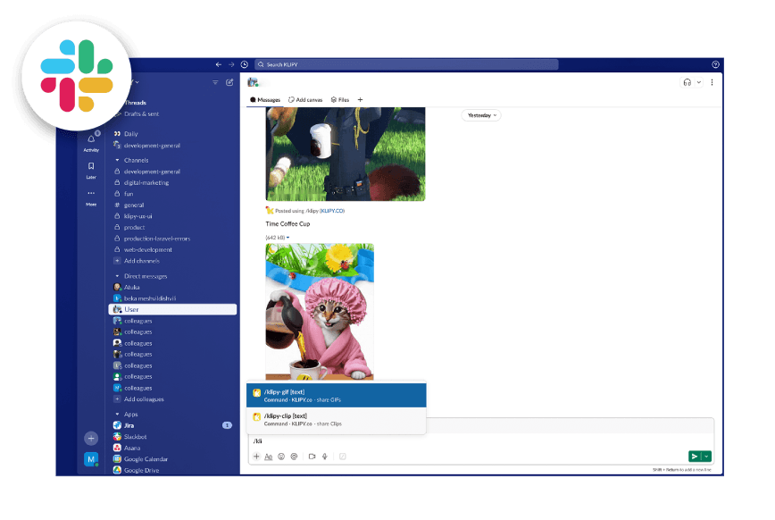 App in Slack